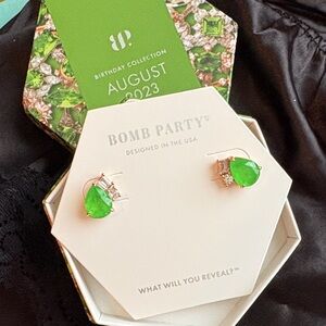 🍋‍🟩NWT [bp] Clustered Gems earrings